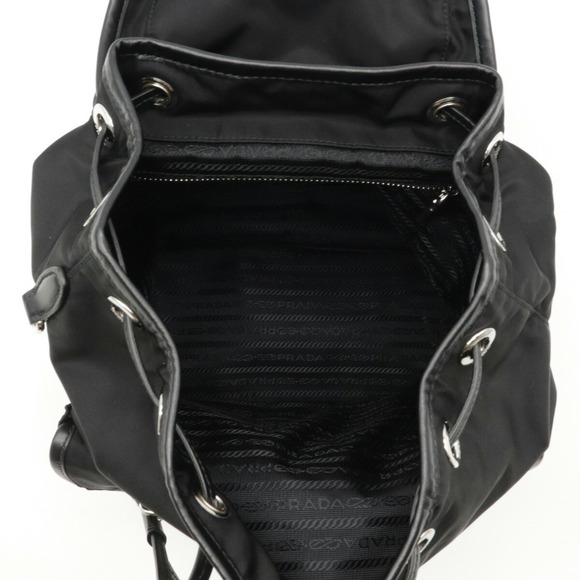 Prada Black Nylon Leather Nero Daypack - Picture 5 of 6
